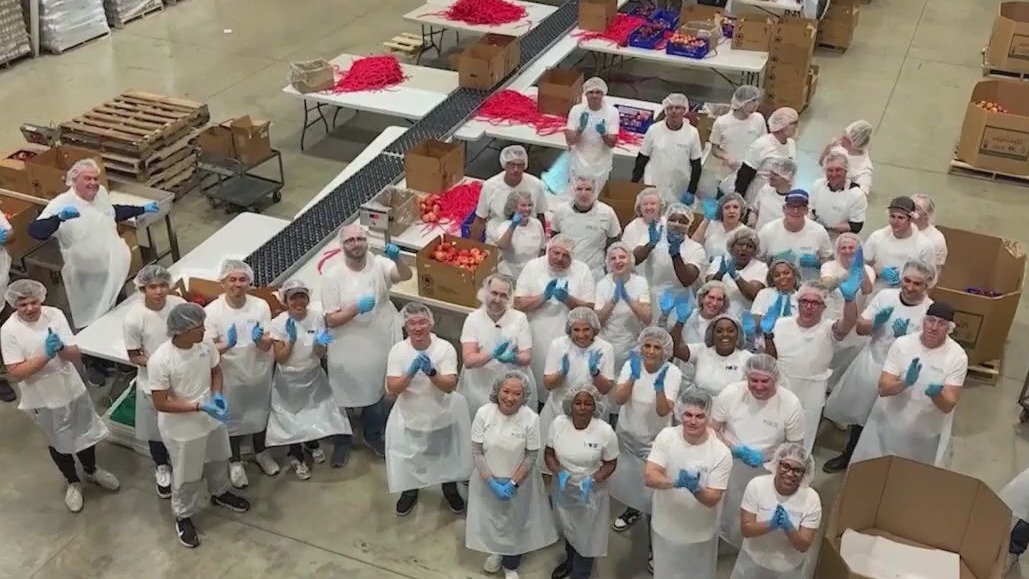 FOX 32 Cares pitches in at the Greater Chicago Food Depository for a good cause