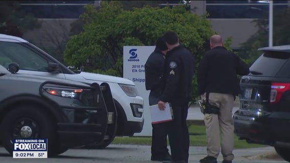 Standoff outside Cook County business ends peacefully, police say