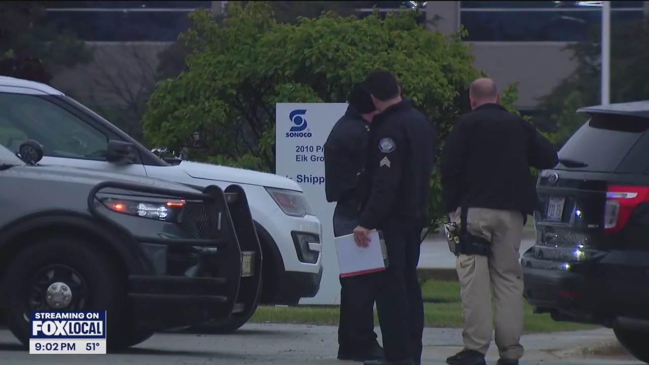 Standoff outside Cook County business ends peacefully, police say