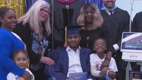 Chicago patient celebrates high school graduation in the hospital