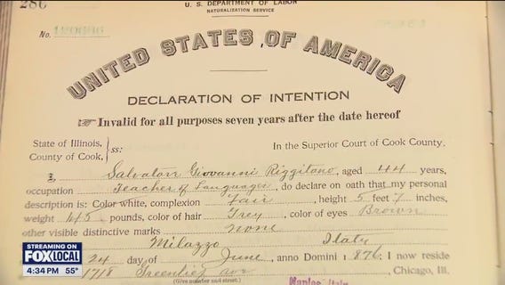 Historic document unveiled about Pope Leo's family history in Chicago