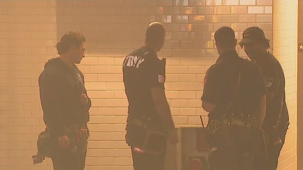 1 train service resumes after smoke condition