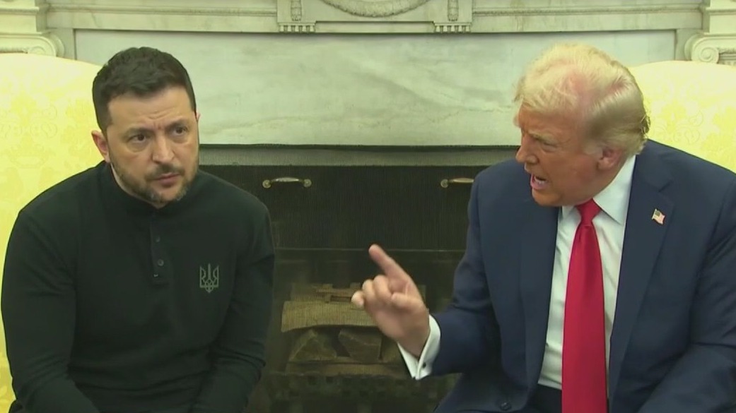 Trump, Zelenskyy clash in heated White House meeting