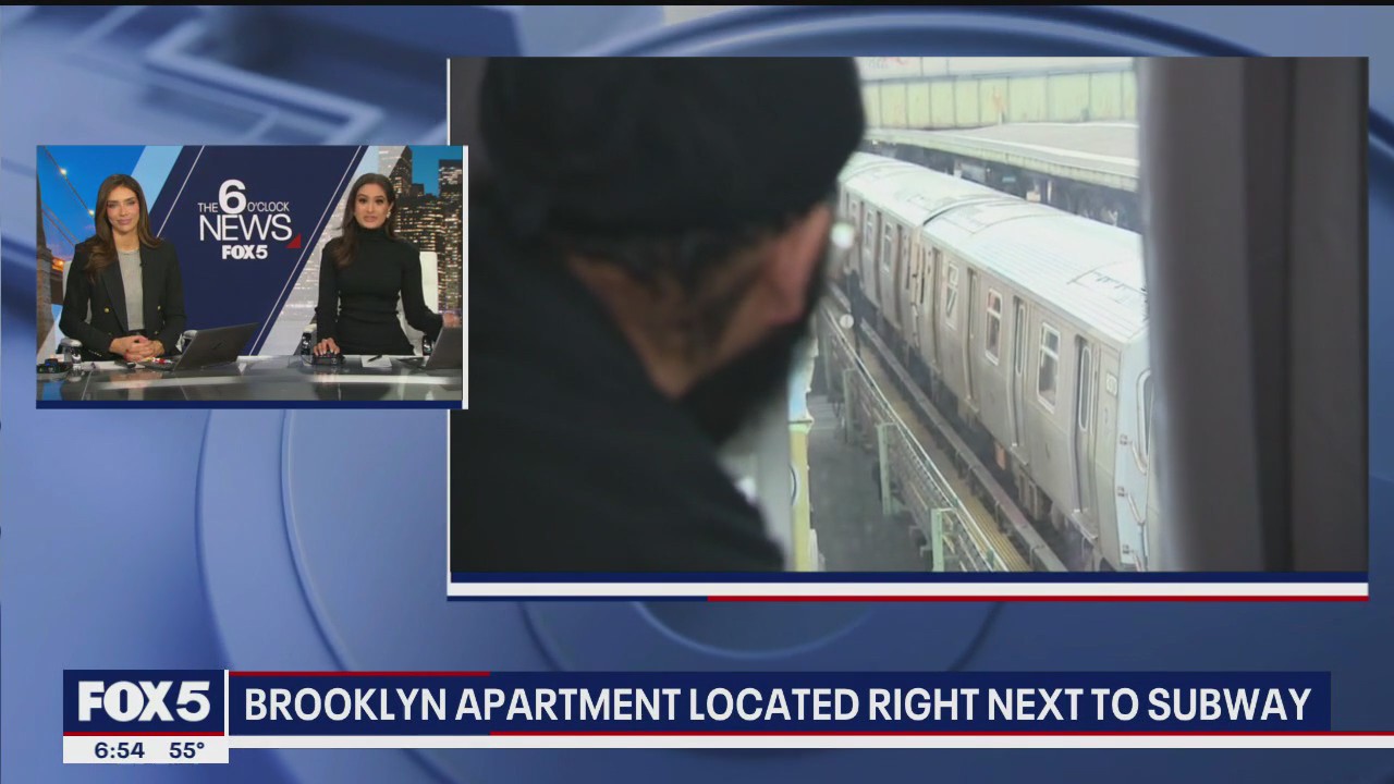 Brooklyn apartment located right next to subway
