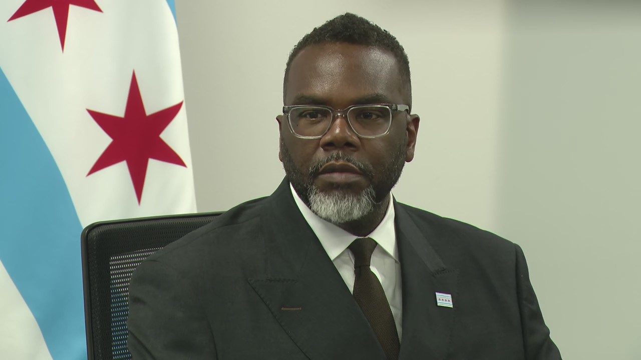 Chicago Mayor Brandon Johnson talks funding cuts, Memorial Day violence, Bears stadium