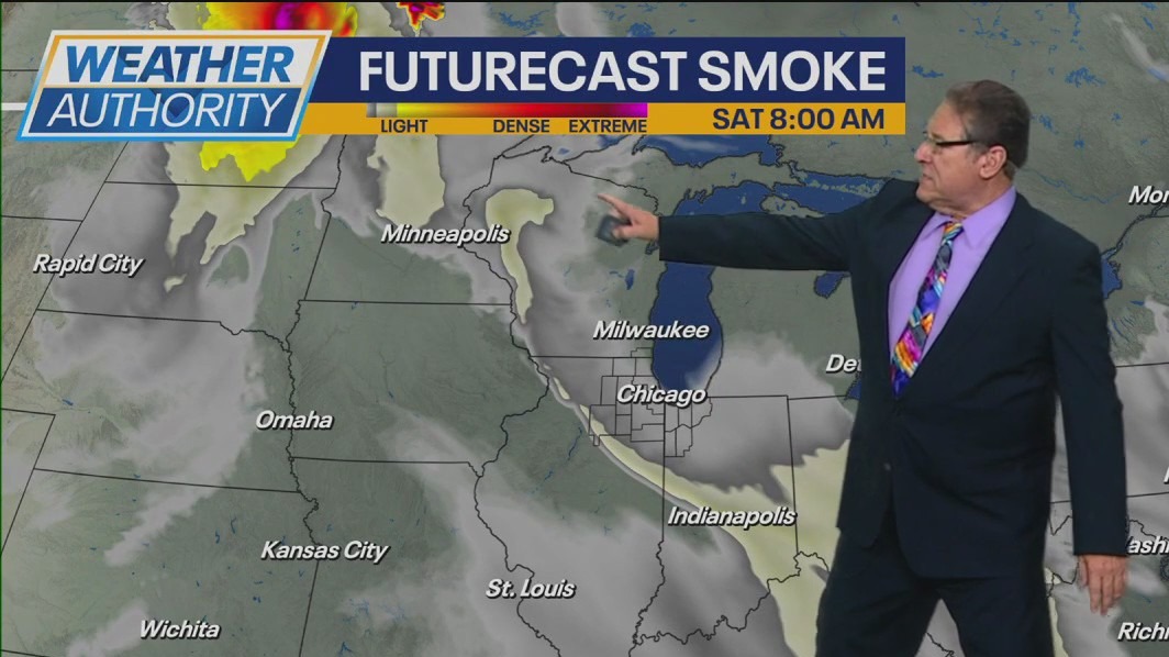 Chicago Weather: Tracking smoky conditions in the atmosphere