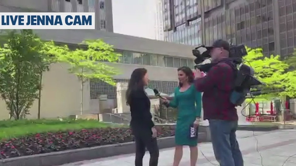 New mural across the street from FOX 32 takes Gabby and Jenna on an adventure | ChicagoNOW