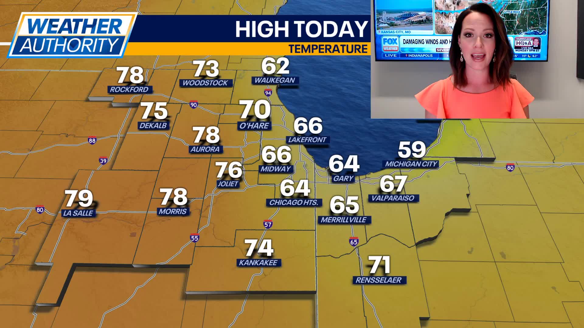 Chicago weather: Summerlike warmth is on tap for the start of the workweek