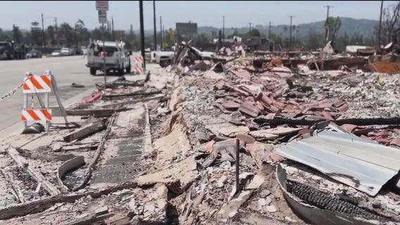 Months after California wildfires, rebuilding progress remains slow