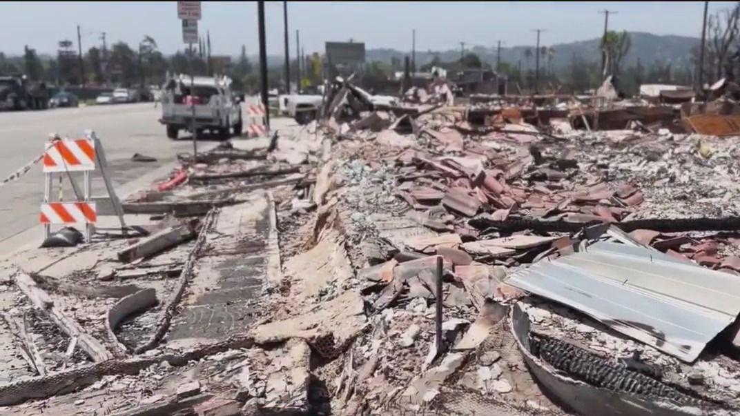 Months after California wildfires, rebuilding progress remains slow