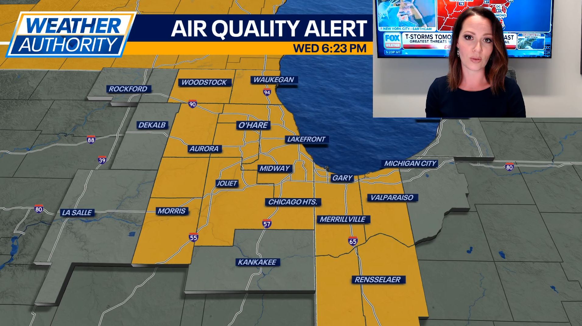 Chicago Weather: Air Quality Alert issued for most of Chicagoland