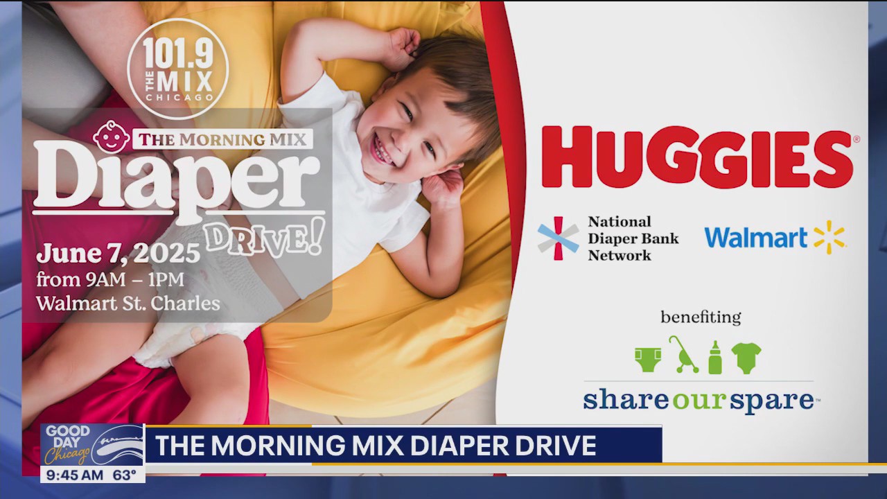 The Morning Mix launches Diaper Drive to help families in need