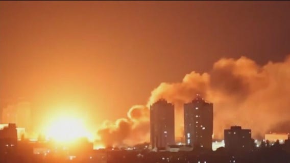 Russia launches massive overnight strike as Ukraine war tensions escalate