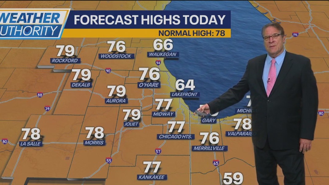 Chicago Weather: As hazy skies clear, a warm Saturday with chance of rain