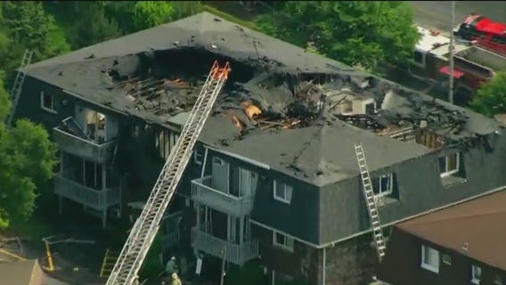 Fire chief rescues family from balcony during Joliet apartment blaze that injured 7: officials