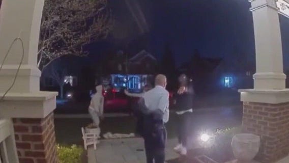 Chicago man arrested in armed robbery outside suburban home, police say