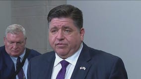 Gov. Pritzker speaks after testifying for 8 hours before Congress