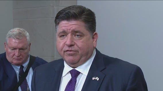 Gov. Pritzker speaks after testifying for 8 hours before Congress