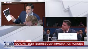 Pritzker shares heated exchange: ?So you're admitting that this is just a political circus??