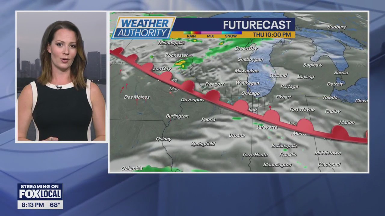 Chicago weather: Warmer temps and storm chances return Friday