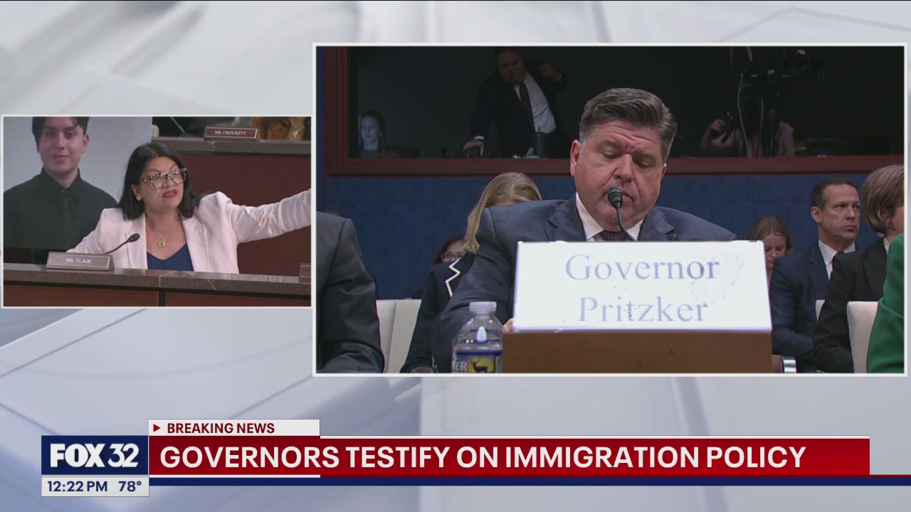 Tlaib asks Pritzker if he believes in due process no matter a person's immigration status
