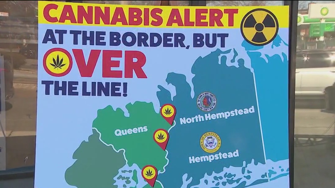 Legal weed shops near Nassau Border draws pushback