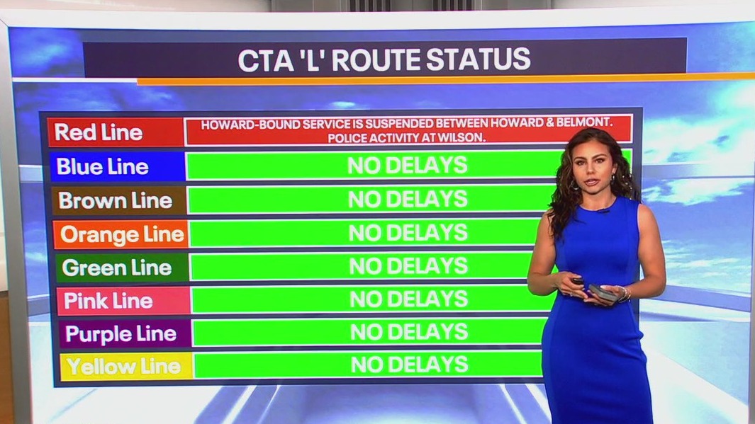 NB Red Line service suspended between Belmont, Howard due to police activity