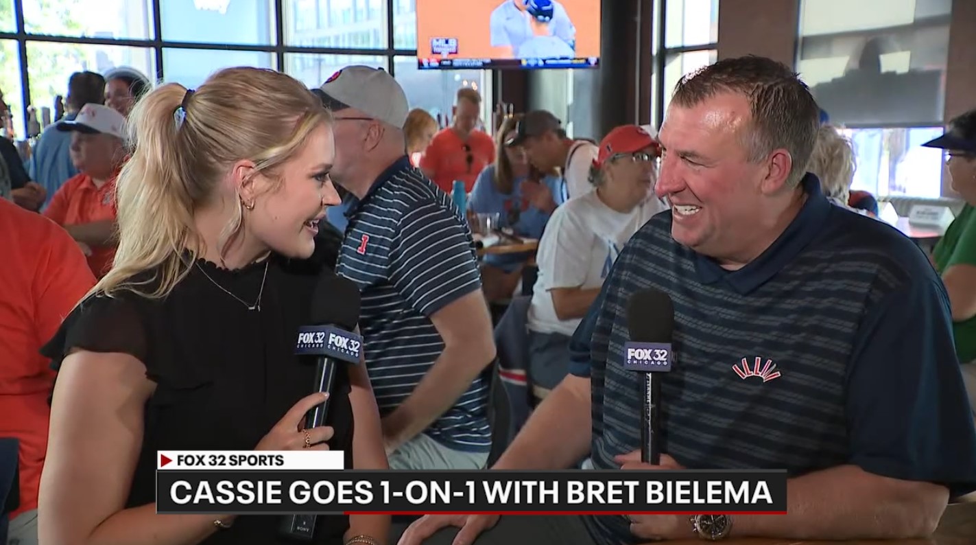 Cassie goes 1-on-1 with Illini football's Bret Bielema