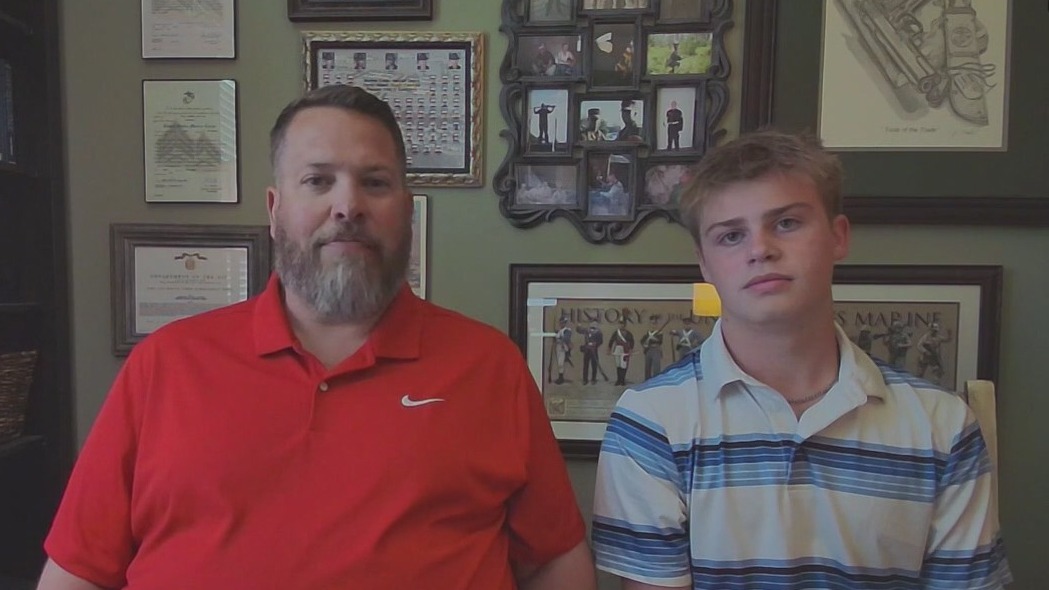 Chicago father, son team up to fight soldier suicide