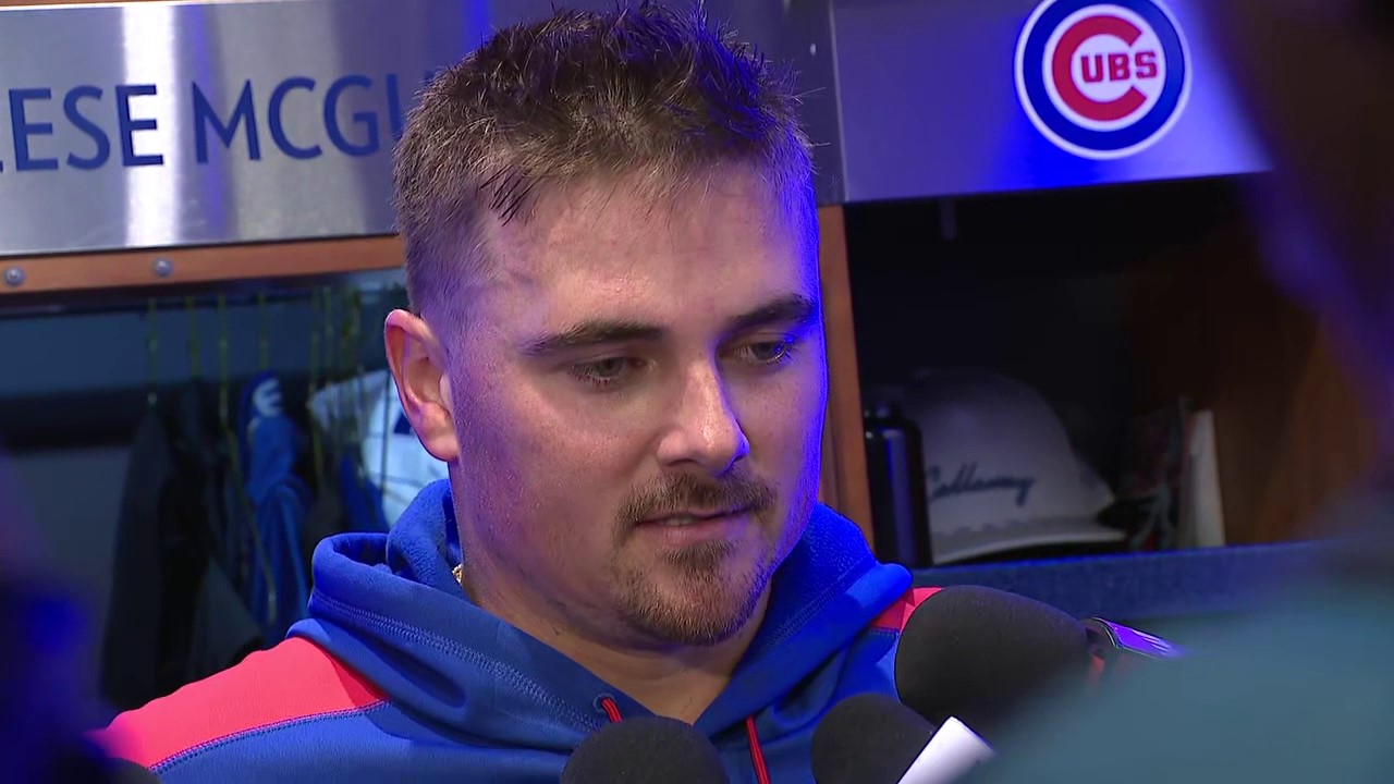 Cubs catcher Reese McGuire talks Friday's game, Sammy Sosa's influence