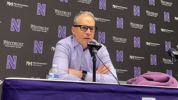 A heartbroken Chris Collins says Northwestern's Brooks Barnhizer will miss rest of the year
