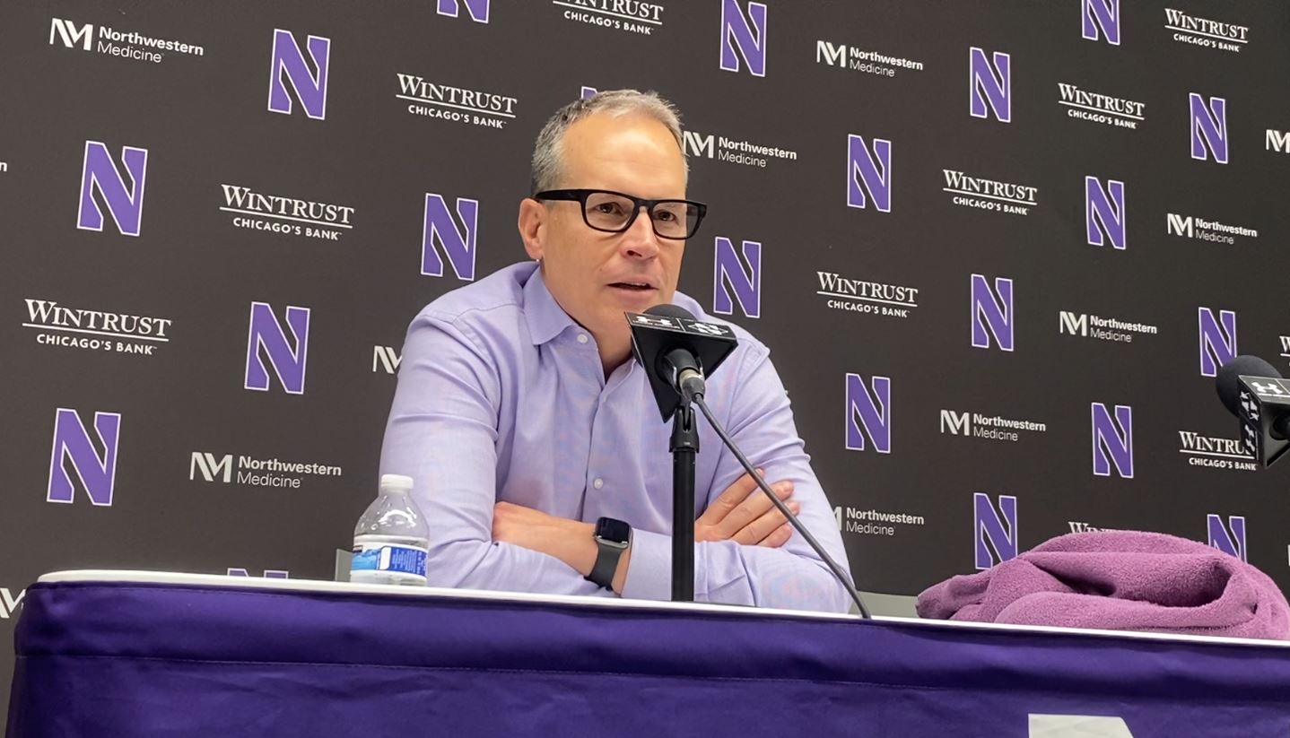 A heartbroken Chris Collins says Northwestern's Brooks Barnhizer will miss rest of the year