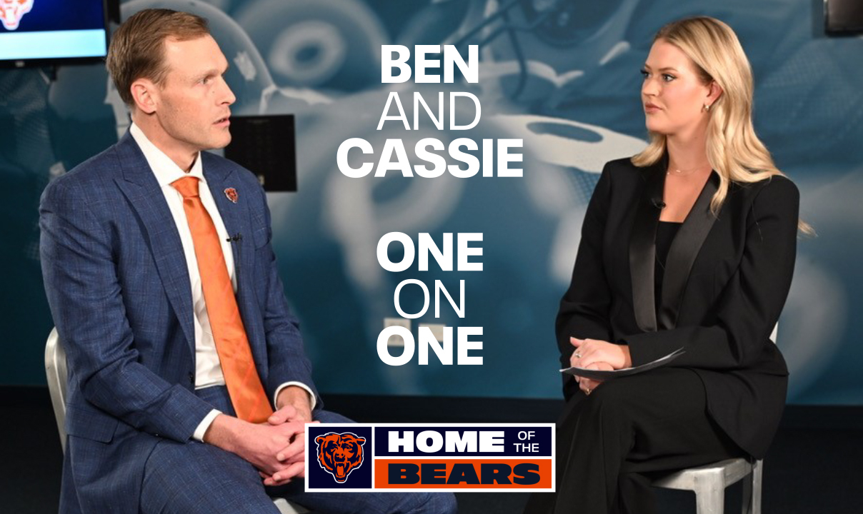 Chicago exclusive: Bears' Ben Johnson goes 1-on-1 with Fox 32's Cassie Carlson