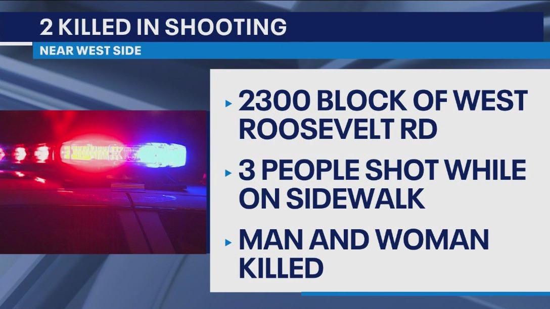 Chicago crime: 2 fatally shot, 1 hurt on Near West Side, police say