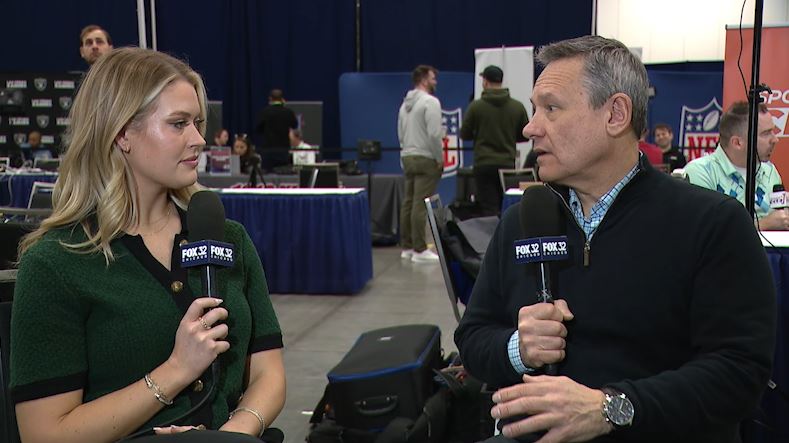 NFL Combine: Jeff Joniak gives Cassie his first impressions of the Ben Johnson Chicago Bears