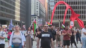 Anti-war protesters rally in Chicago after U.S.-Iran conflict