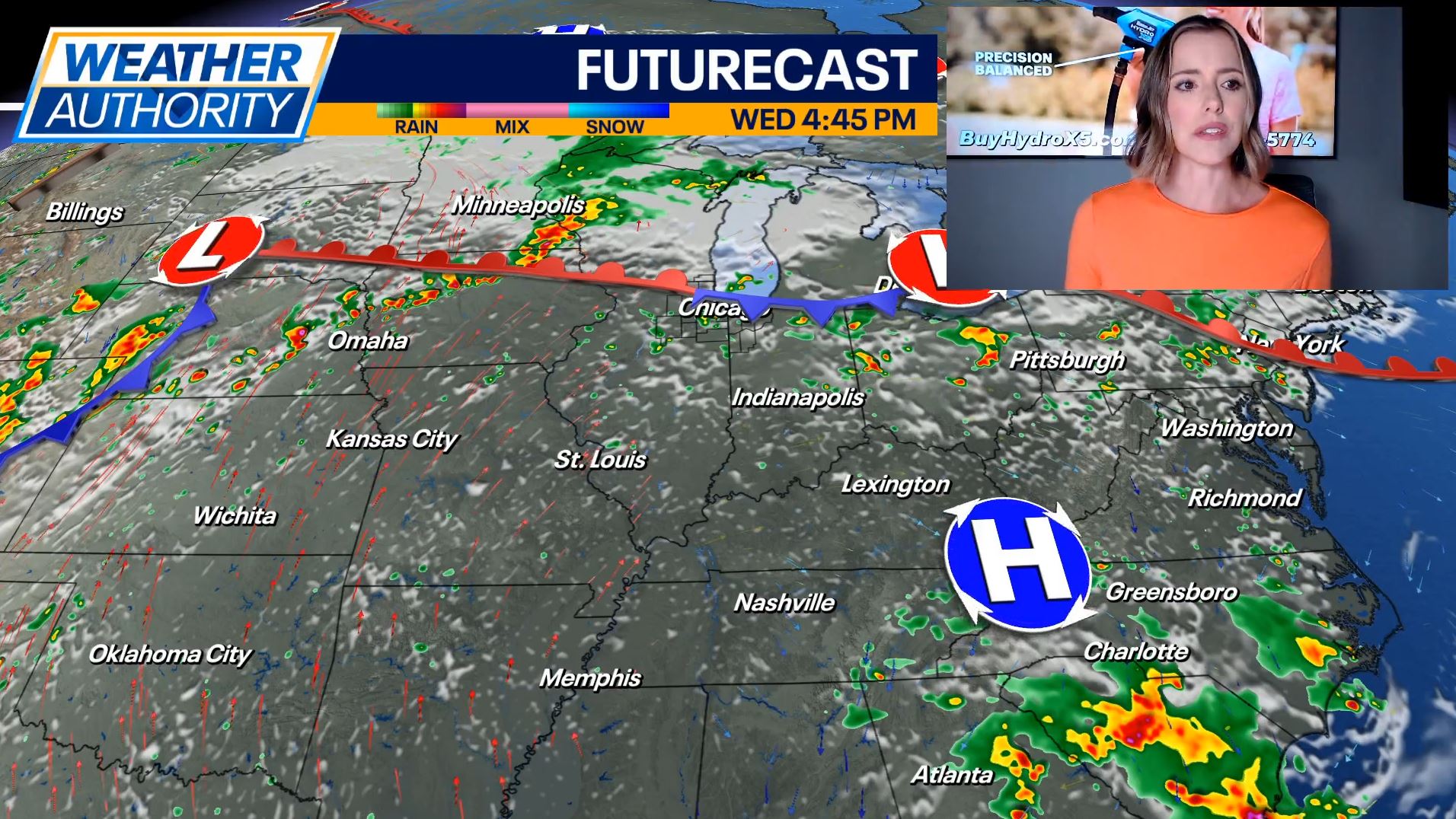 Chicago Weather: Some isolated showers popping up this afternoon