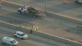 Deadly semi rollover causes delays on Kennedy Expressway