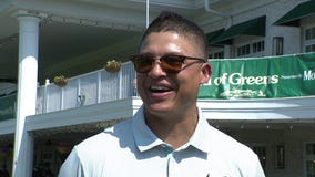 Will Venable talks at the White Sox Field of Greens golf outing