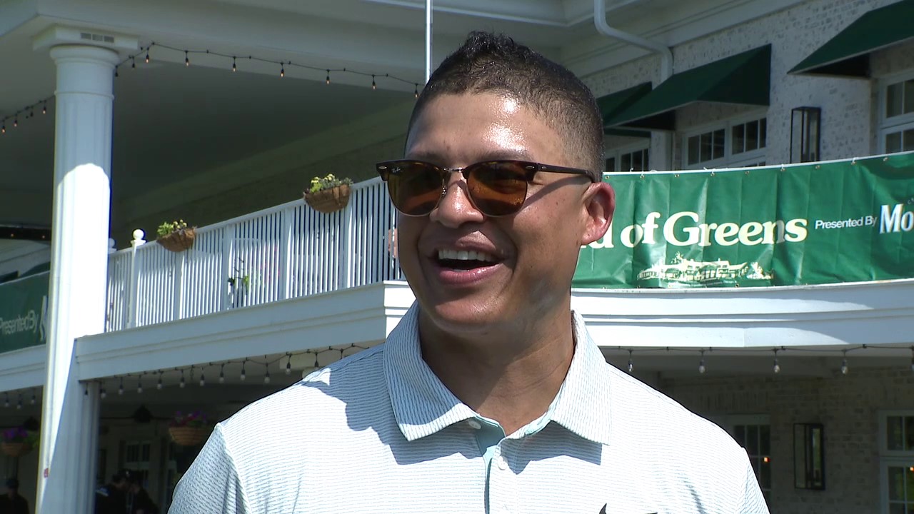 Will Venable talks at the White Sox Field of Greens golf outing