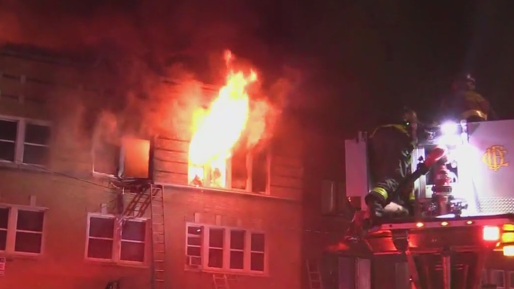 West Side apartment fire leaves several hospitalized