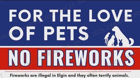 Chicago suburb launches new yard sign campaign to curb illegal fireworks