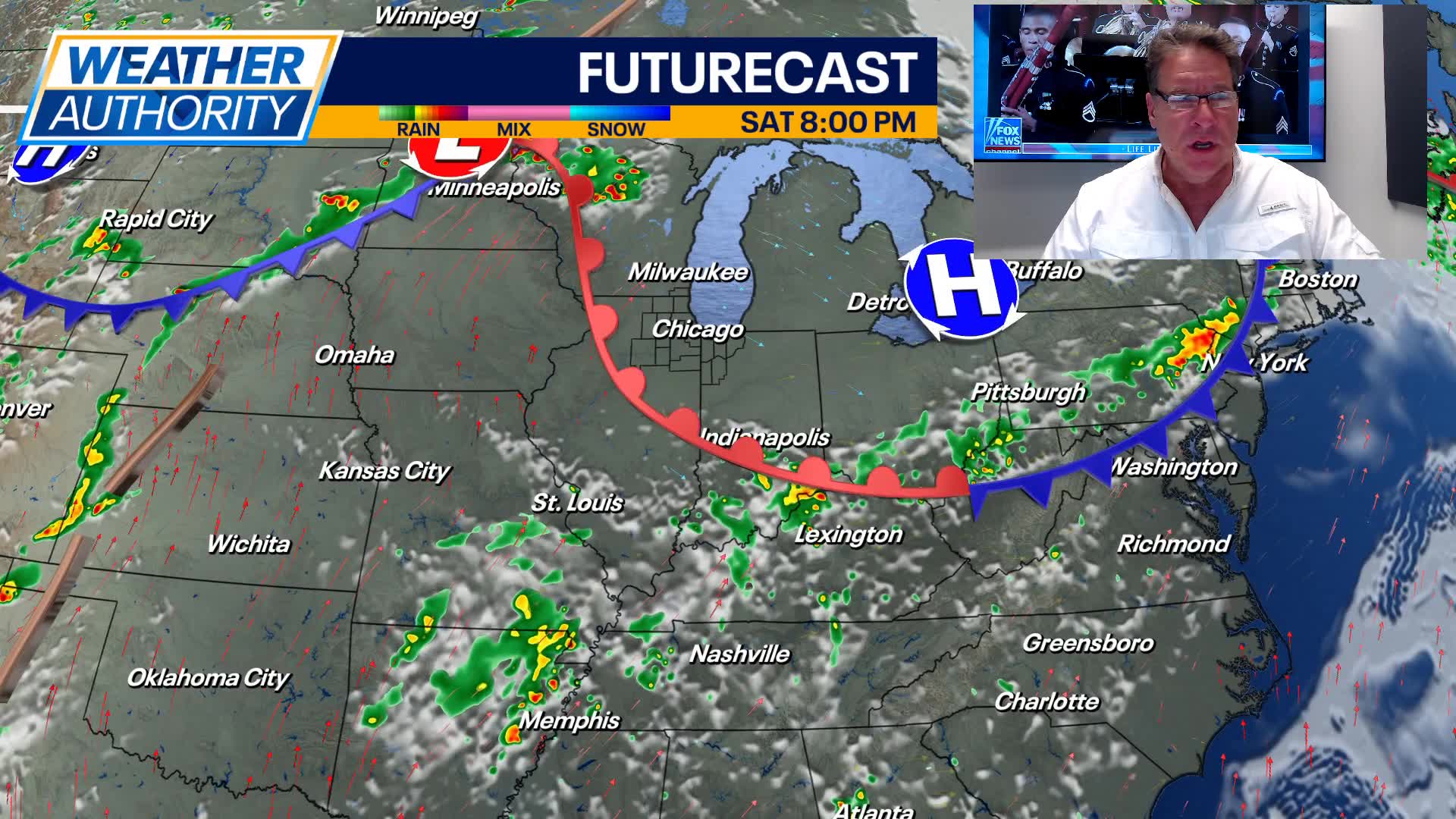 Chicago weather: Sunny Sunday ahead with possible showers