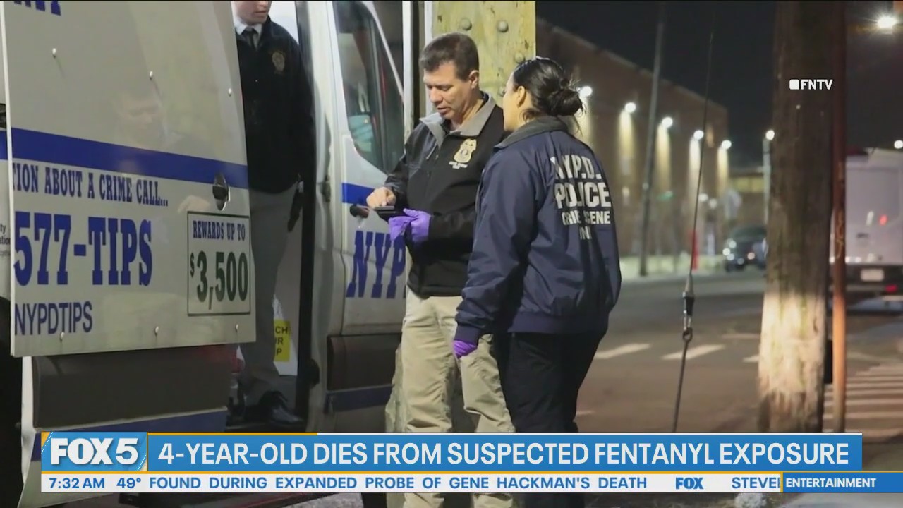 NYC boy, 4, dies from suspected fentanyl exposure
