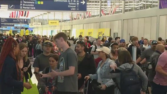 Travelers flock to O'Hare Airport as July 4th surge gets underway