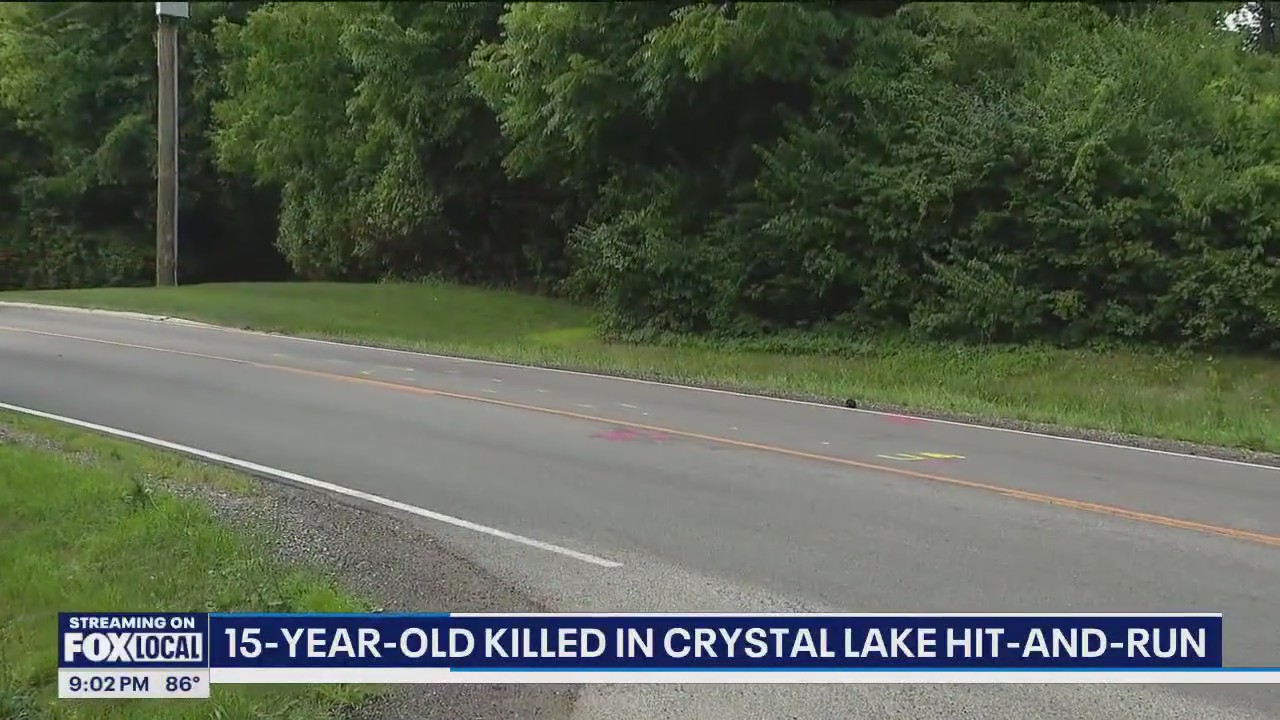 15-year-old killed in Crystal Lake hit-and-run