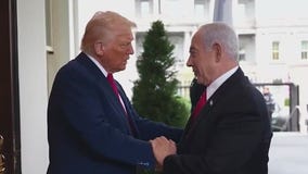 Trump meets with Israeli prime minister at White House