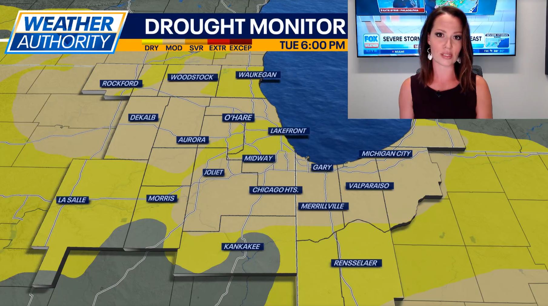 Chicago Weather: Occasional showers and storms expected through the week