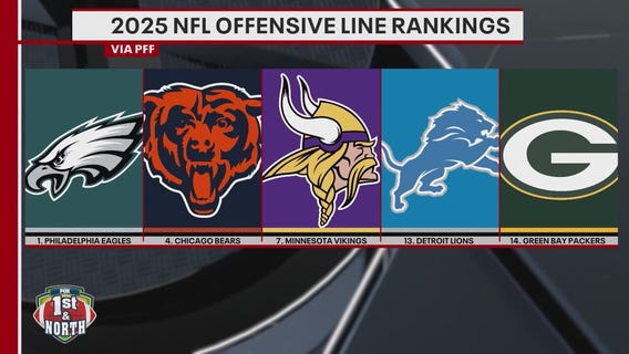 1st & North: Cassie weighs in on PFF ranking the Bears O-Line No. 4 in the NFL