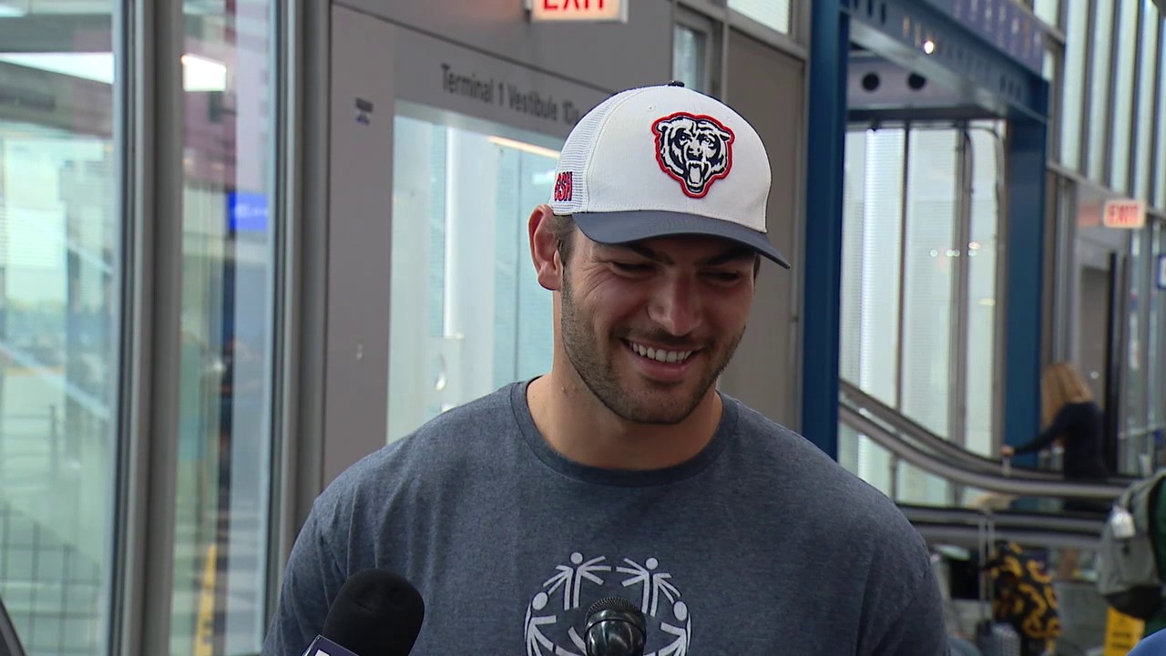 Cole Kmet talks his work with the Special Olympics, and Chicago Bears training camp prep